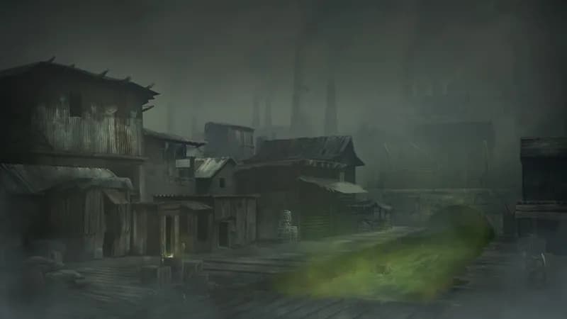 Slum District map, Fog variant