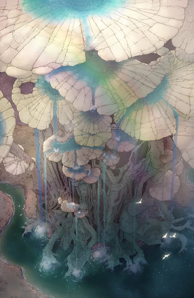 Fungal Falls map, Original Day variant