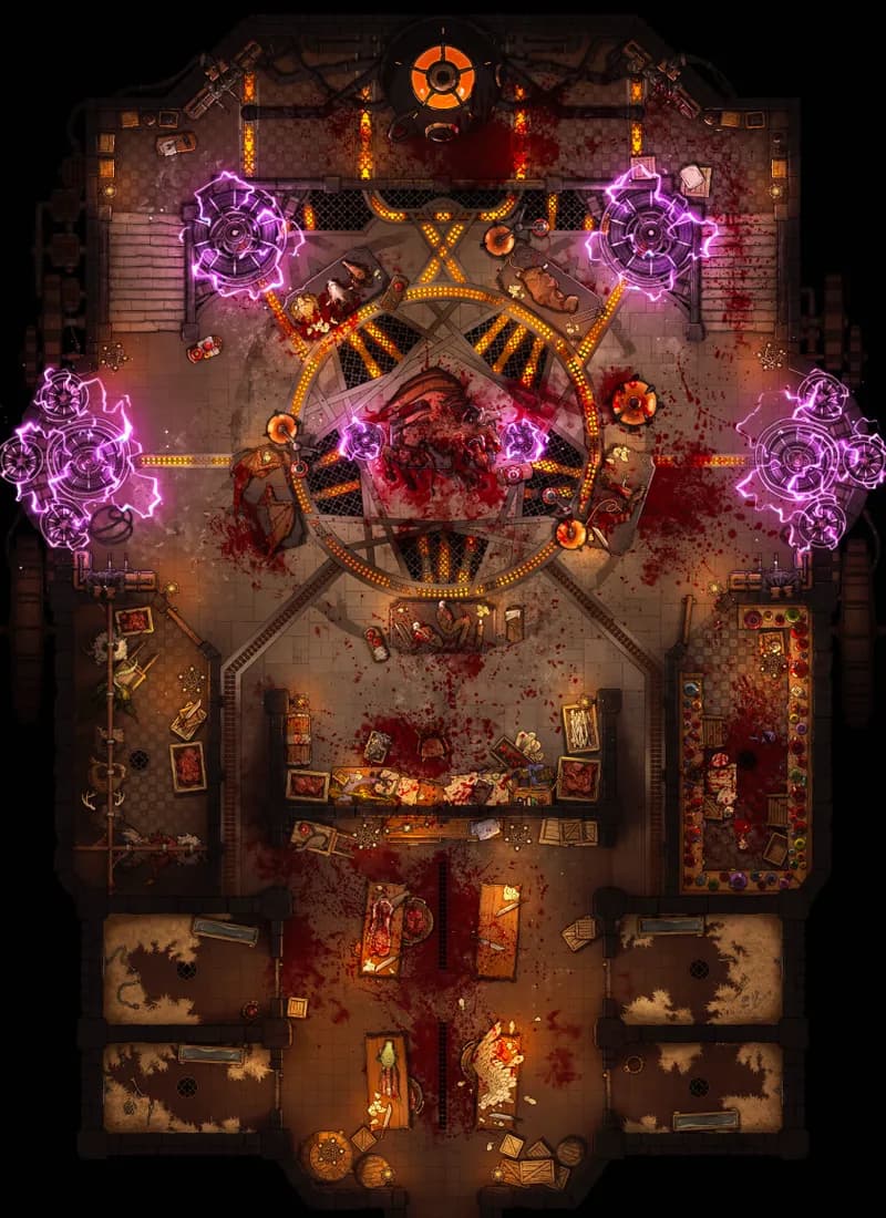 Chimera Creation Forge map, Massacre variant