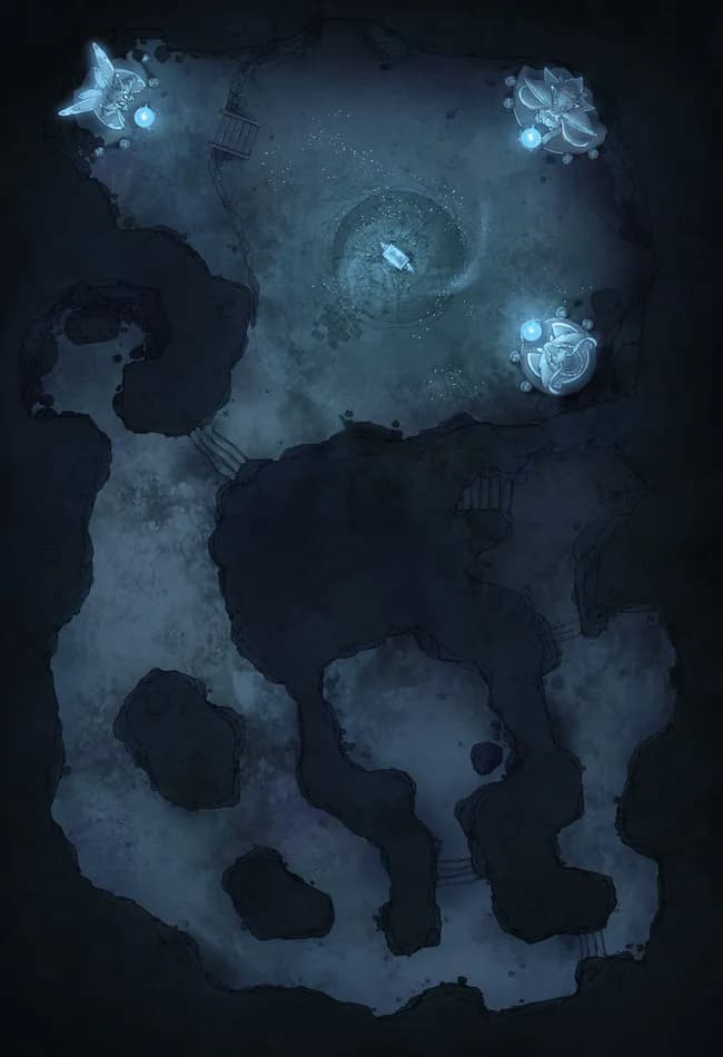 Blacksmith Secret Grotto map, Magic Anvil variant