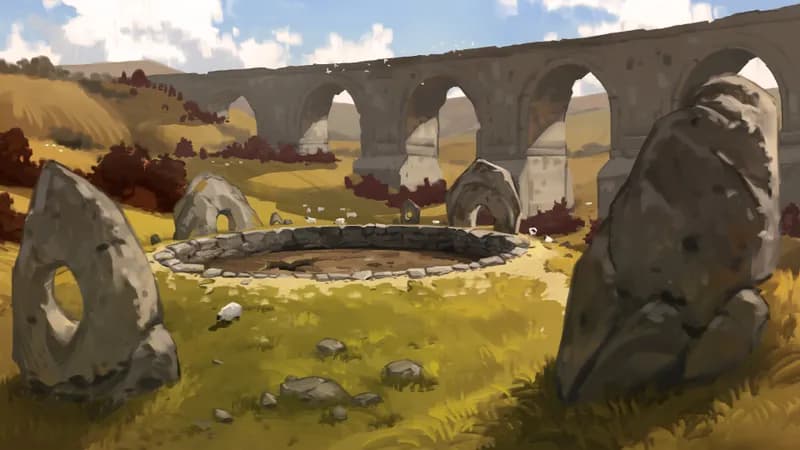 Burial Barrow map, Autumn variant