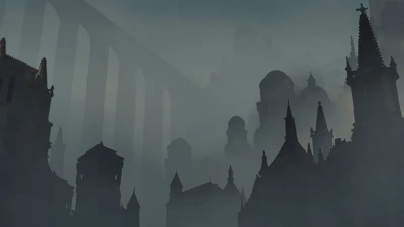 Golden Cathedral map, Fog variant