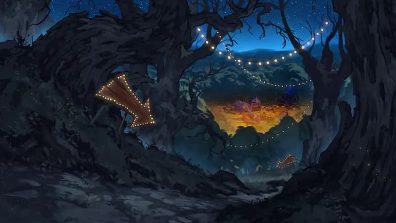 Monster Festival map, Original Night variant