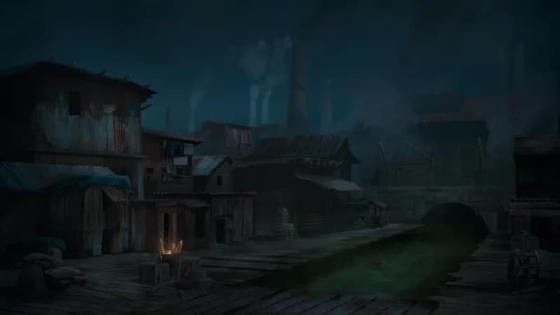 Slum District map, Original Night variant