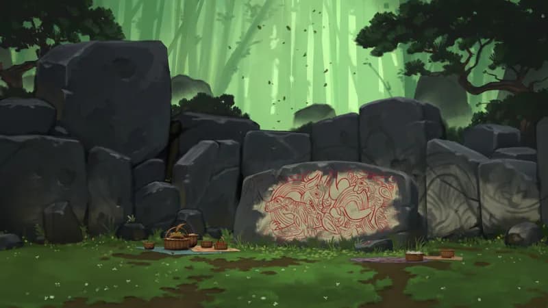 Dragon's Memorial map, Original Day variant