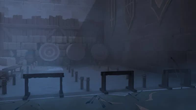 Palace Guard Chambers map, Fog variant