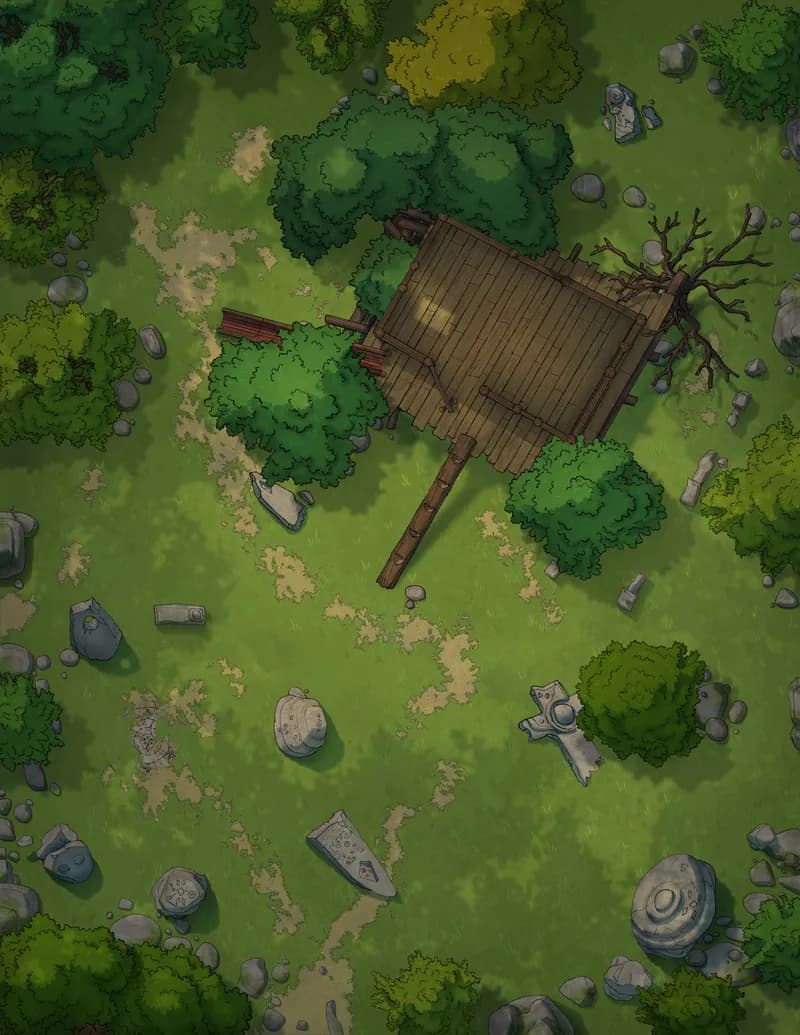 Young Adventurer's Hideout map, Empty variant