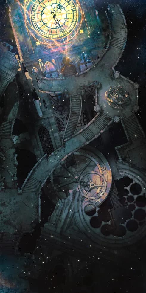 Chrono Chaos Ruins map, Nebula variant