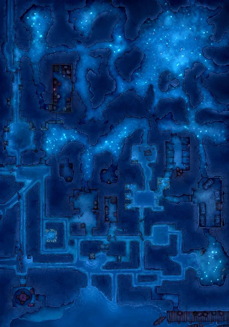 Cavern of the Venom Queen map, Starry Cave variant