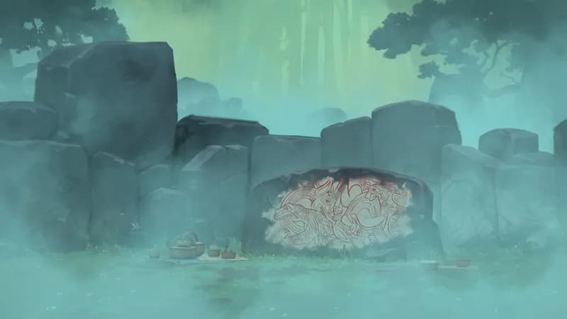 Dragon's Memorial map, Fog variant