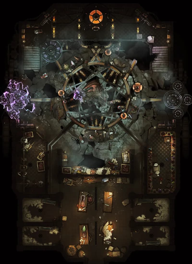 Chimera Creation Forge map, Break variant