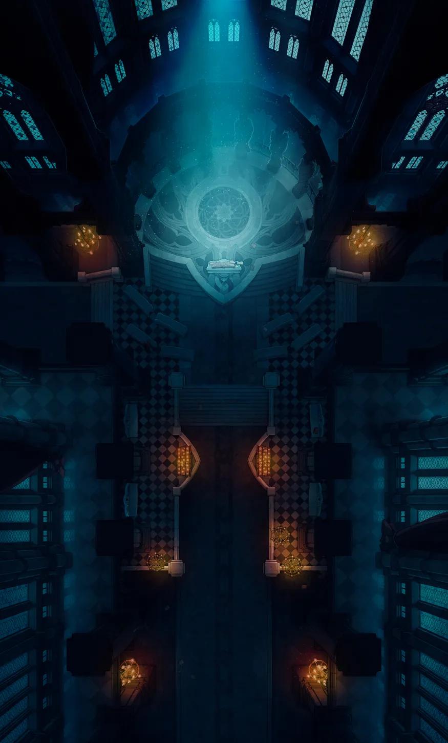 Cathedral of the Eight map, Spotlight variant