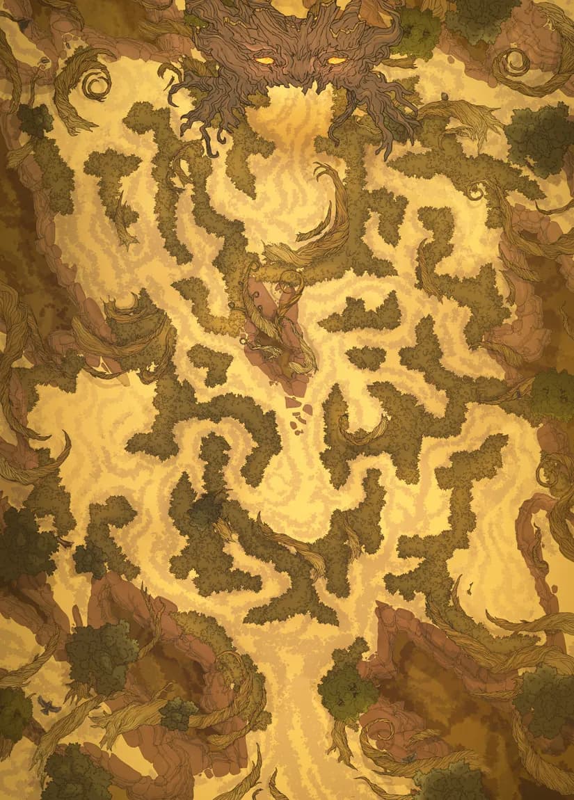 Haunted Hollow map, Desert variant