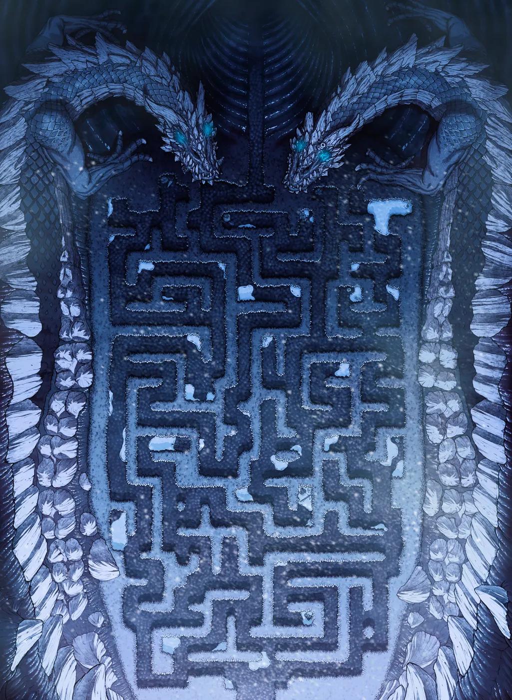 Wizard Prison Pt. 5 map, White Dragon variant