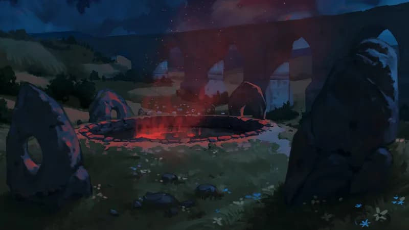 Burial Barrow map, Hellmouth variant