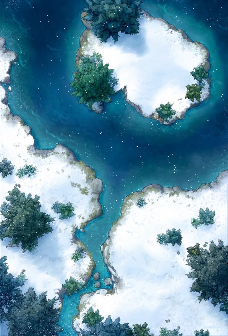 Frozen Tombs map, Natural Day variant