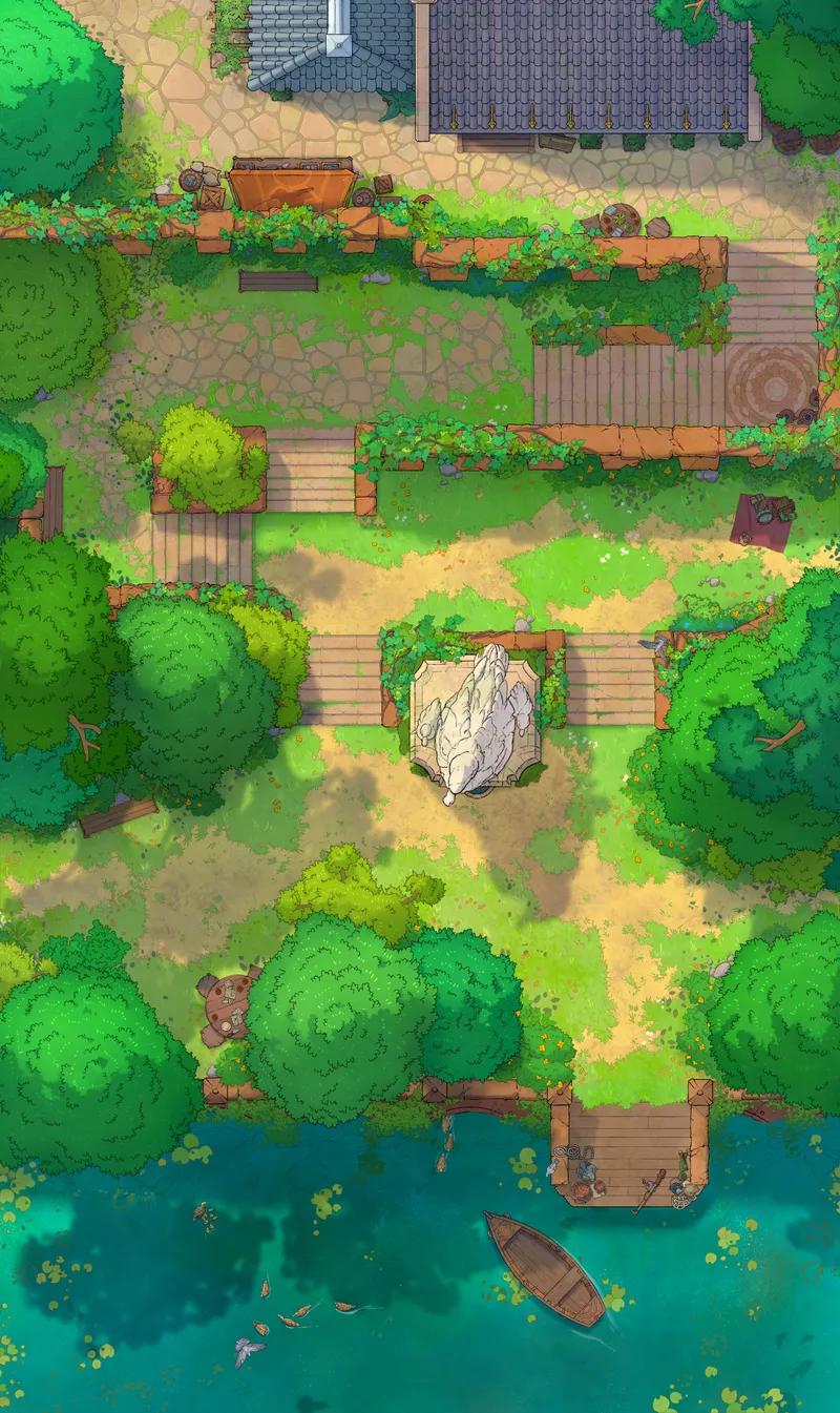 Mossy Steps map, Original Day variant