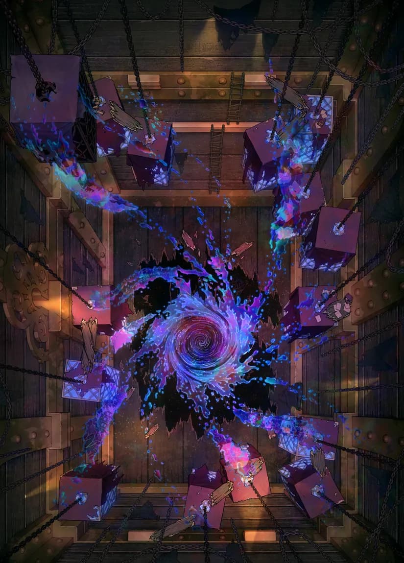 Wizard Prison Part 7 map, Original Day variant