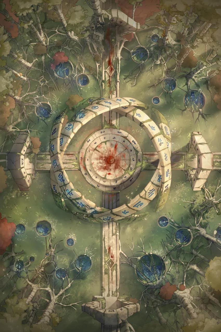 Celestial Gate map, Sacrificial Altar variant