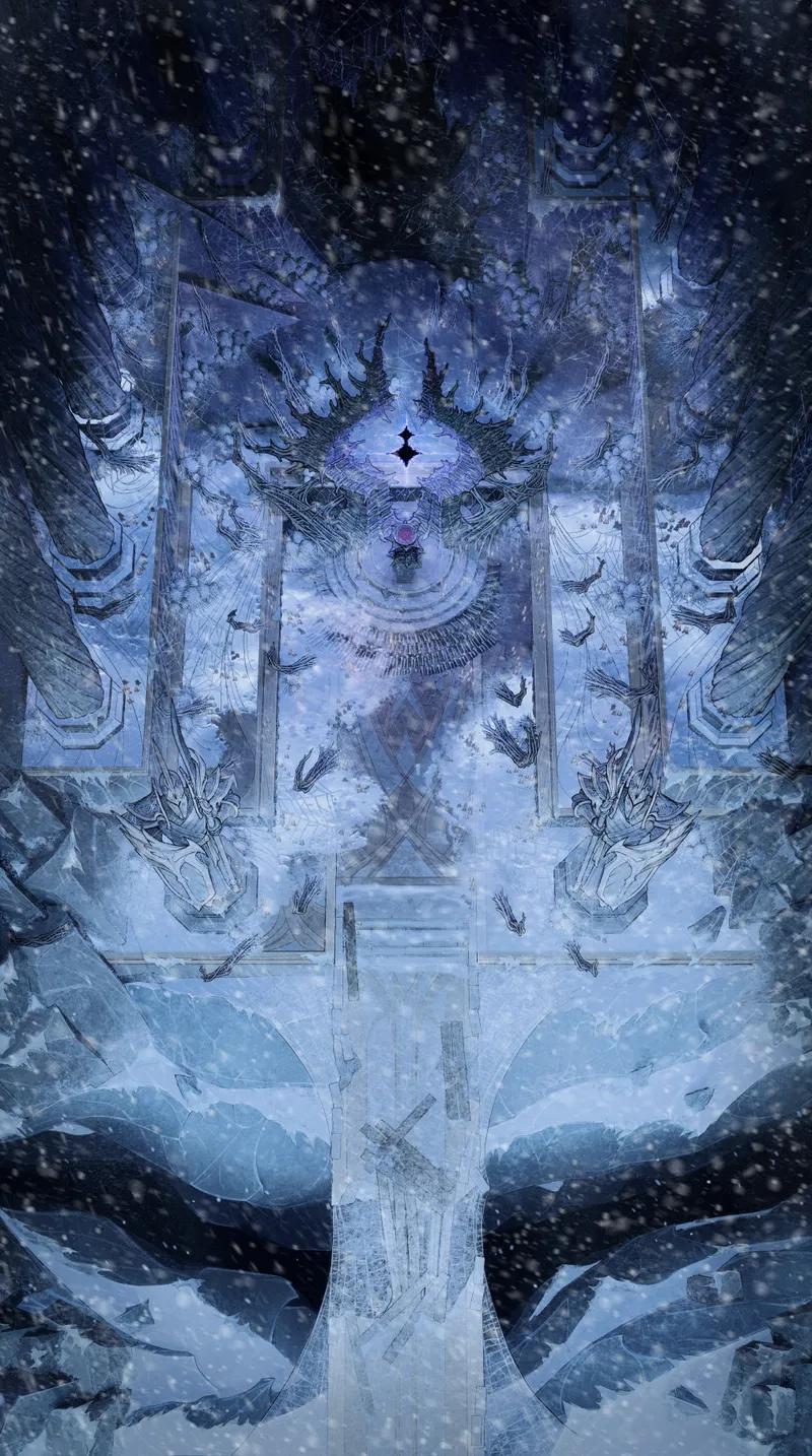 Velkoth's Lair map, Blizzard variant