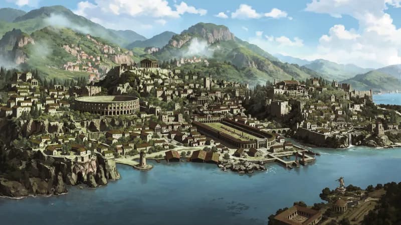 Ancient City map, Abandoned variant