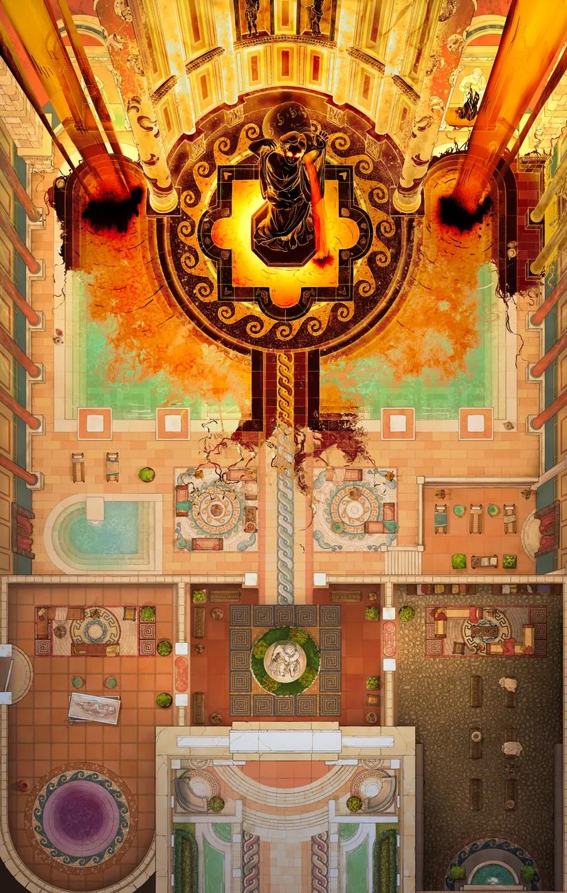 Imperial Bath Complex map, Nemesis variant