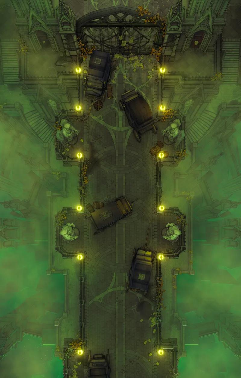 Processional Avenue map, Toxic variant