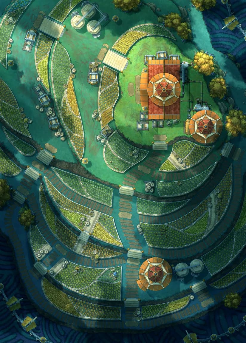 Rice Terraces map, Original Day variant