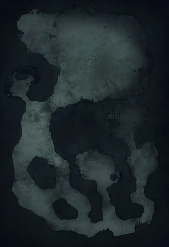 Blacksmith Secret Grotto map, Caves variant