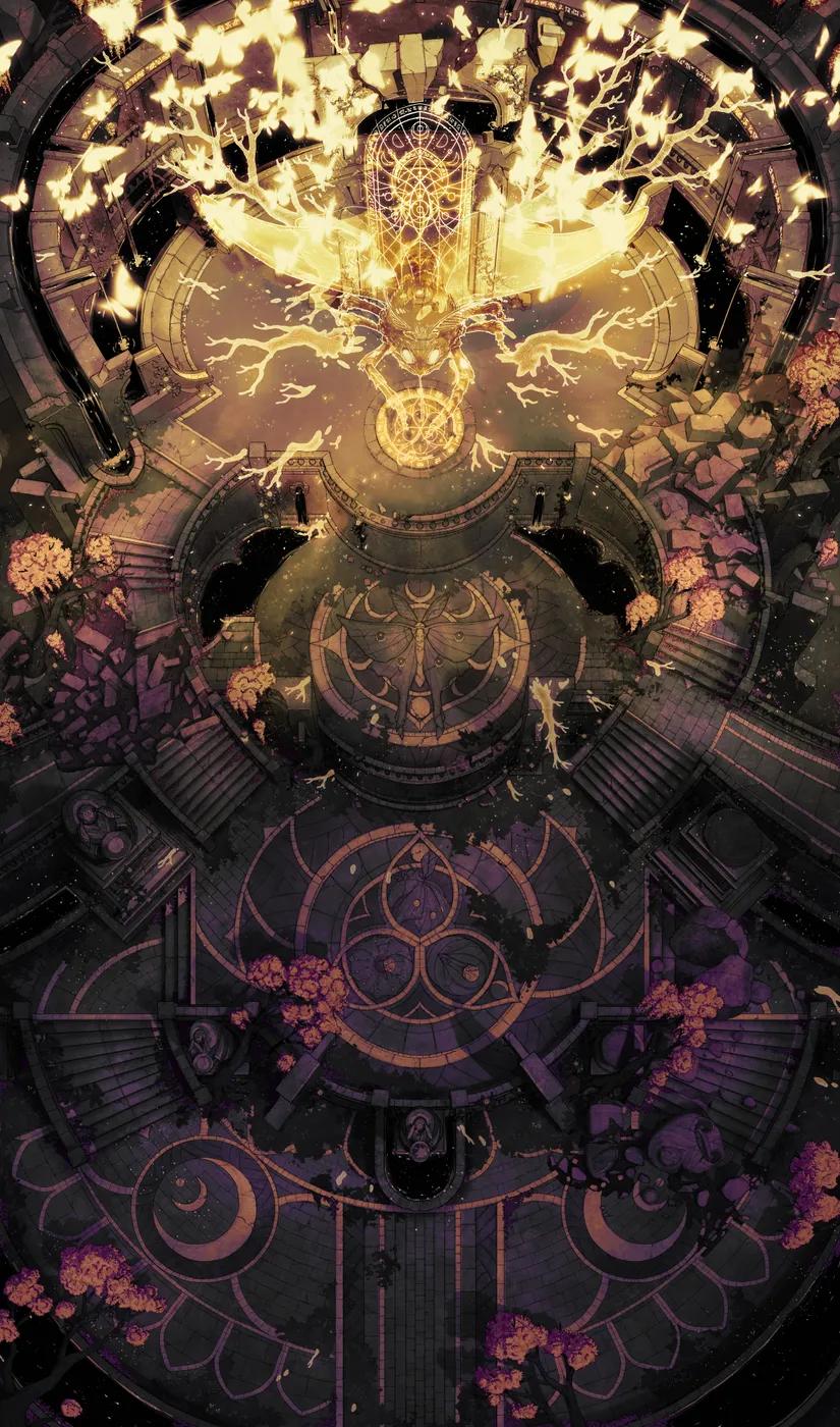 Moth God Temple map, Gate Guardian variant