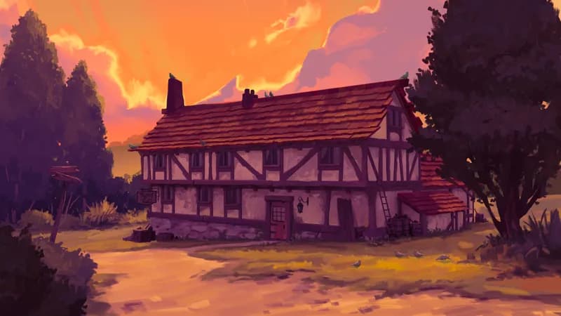Ages of the Vale Pt. 2 map, Sunset variant