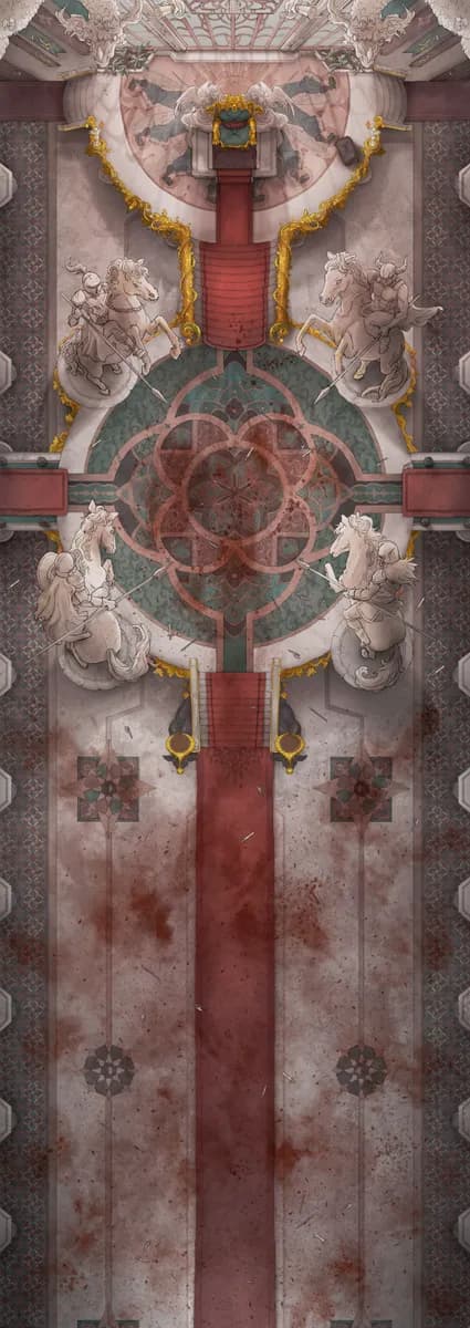 Royal Throne Room map, Massacre variant