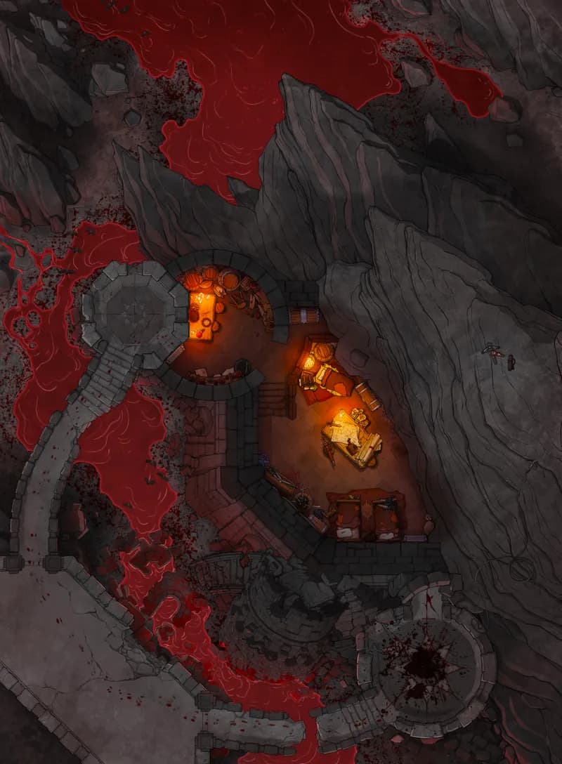 Dragonlands Fort map, Blood variant