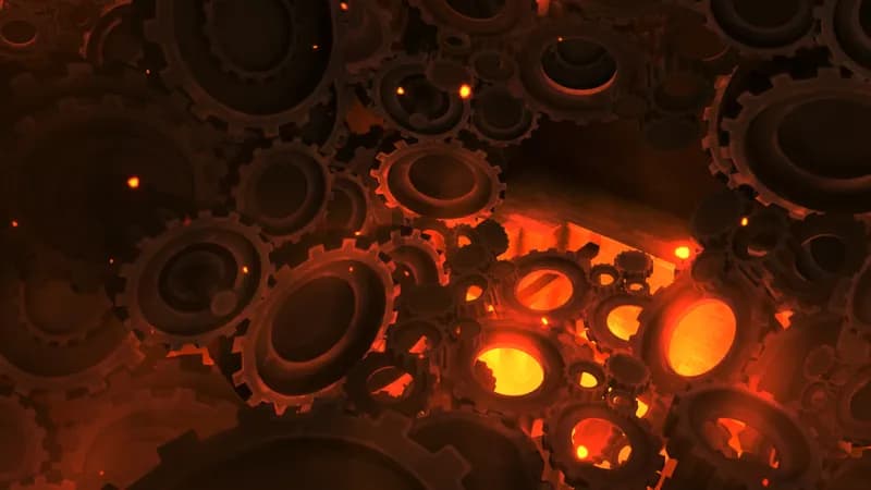 Bone Mill Interior map, Cogworks Hot variant