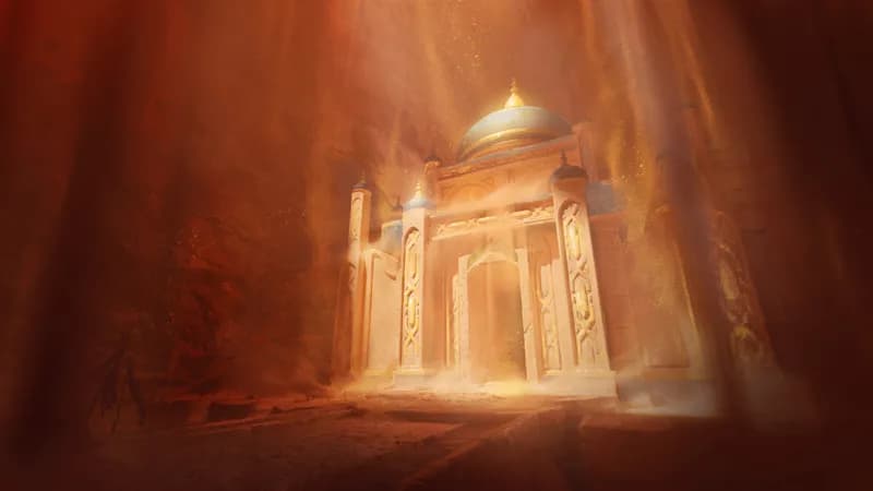 Tomb of Sand map, Sunfall variant