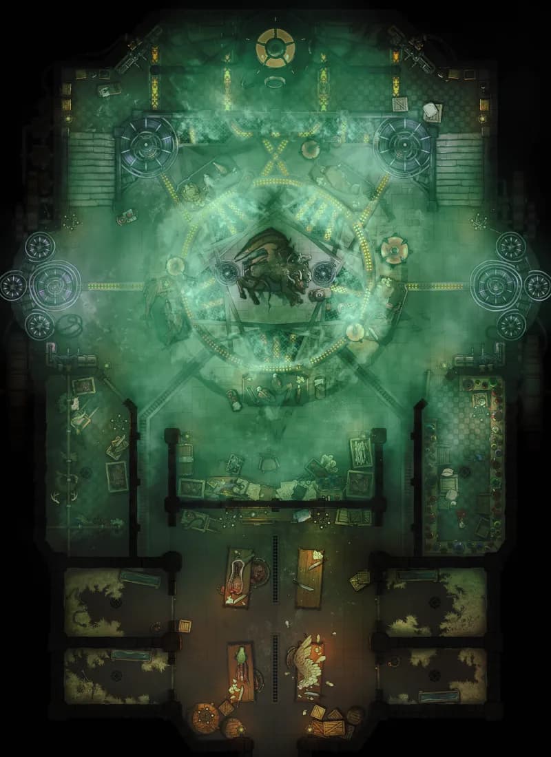 Chimera Creation Forge map, Fumes variant