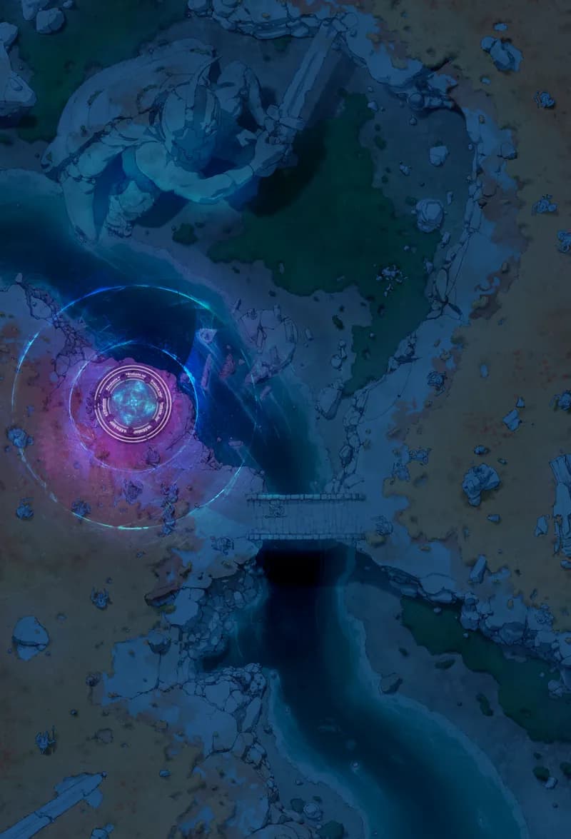 Medusa's Wake map, Errant Spell variant