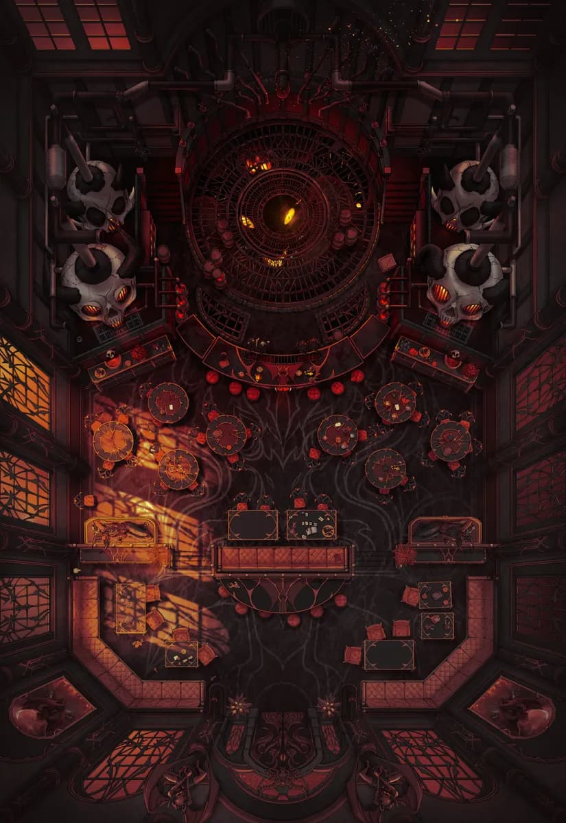 Hell's Cocktail Lounge map, Demonic Captive variant