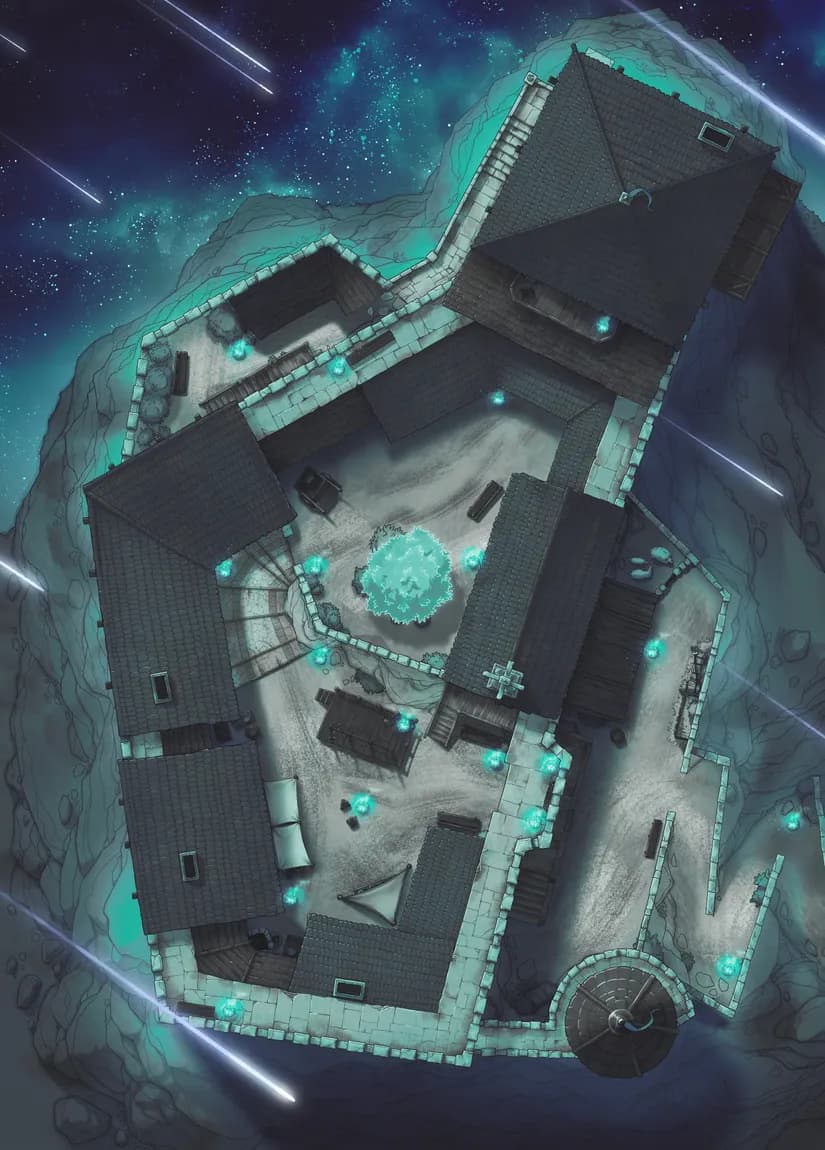 Island Toll Castle map, Astral Keep variant