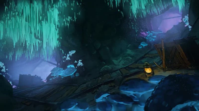 Mushroom Infested Mines map, Original variant