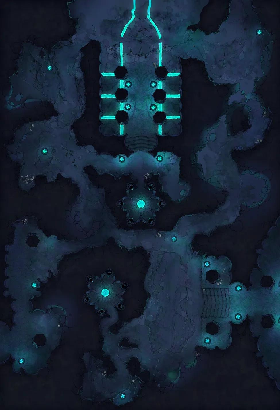 Elder Brain Sacrum Shrine map, Empty variant