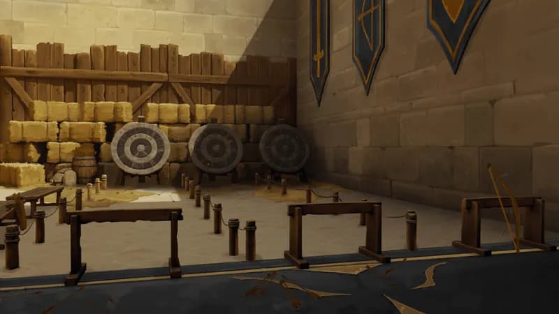 Palace Guard Chambers map, Black variant