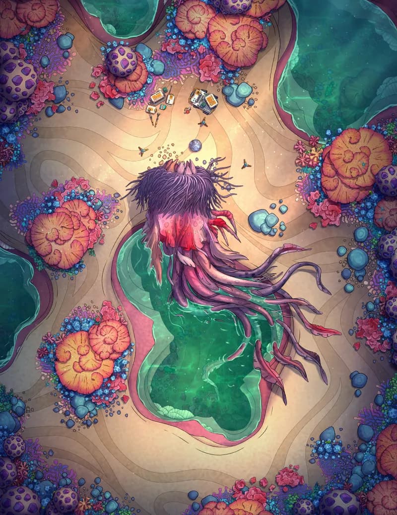 Xeno Study Site map, Original Day variant