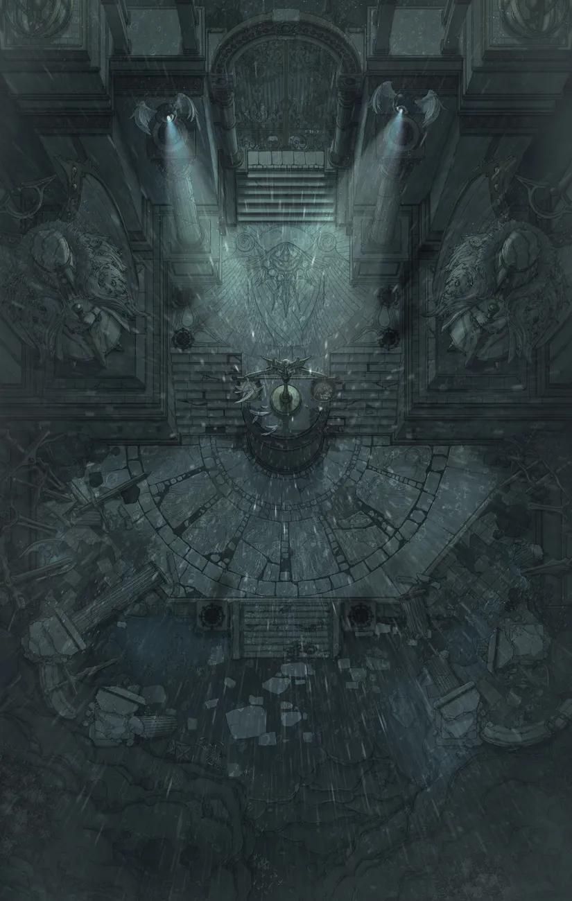 Gate of Angels map, Rain variant