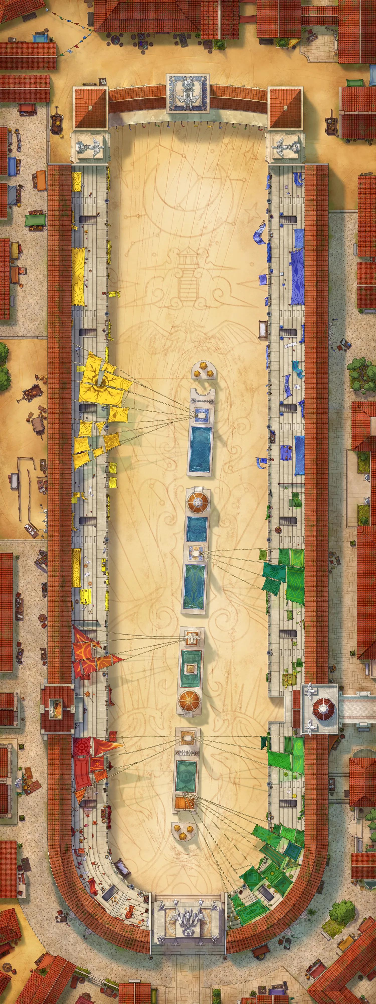 Hippodrome map, Original Day variant