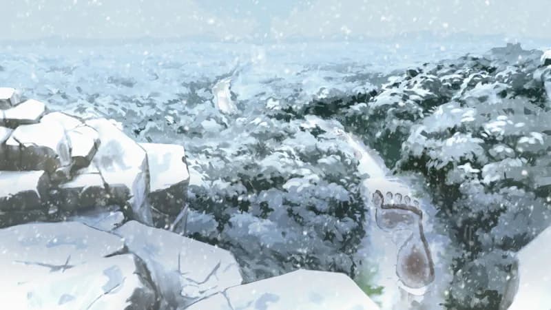 Land of Giants map, Winter variant