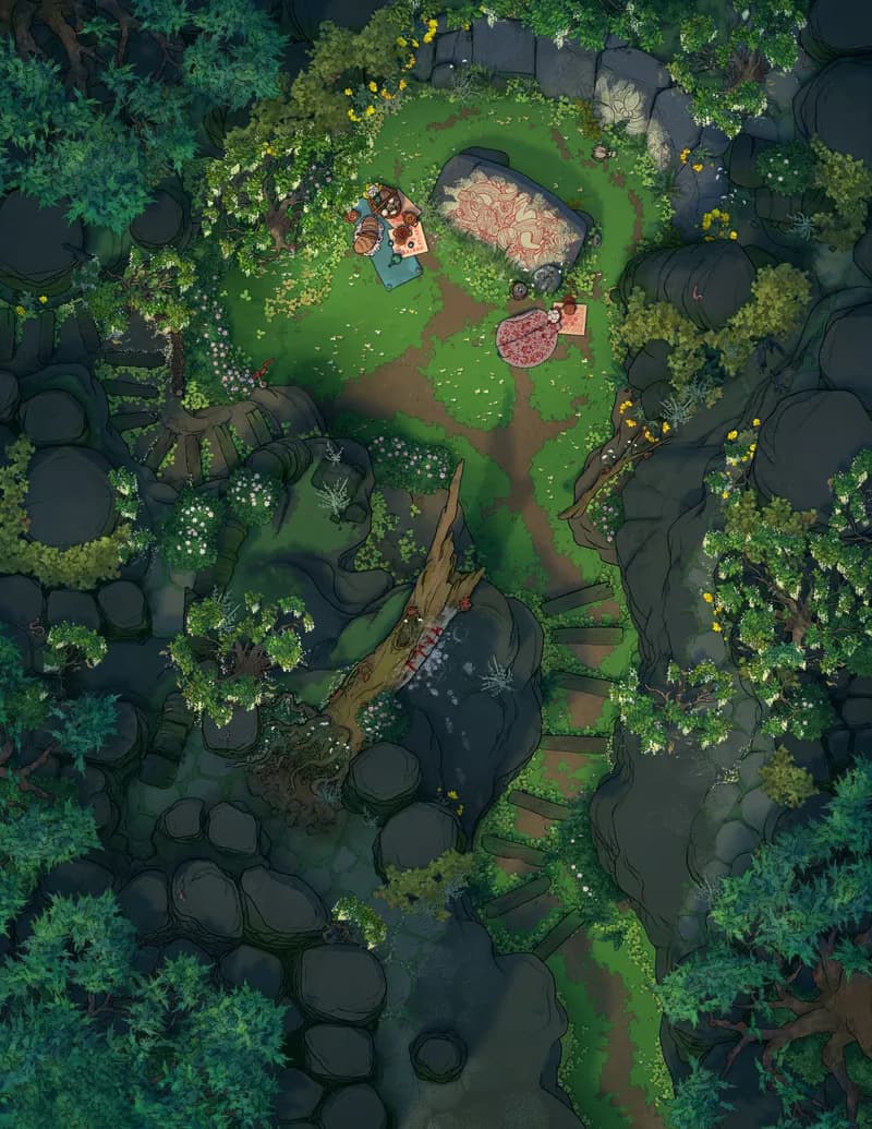 Dragon's Memorial map, Original Day variant