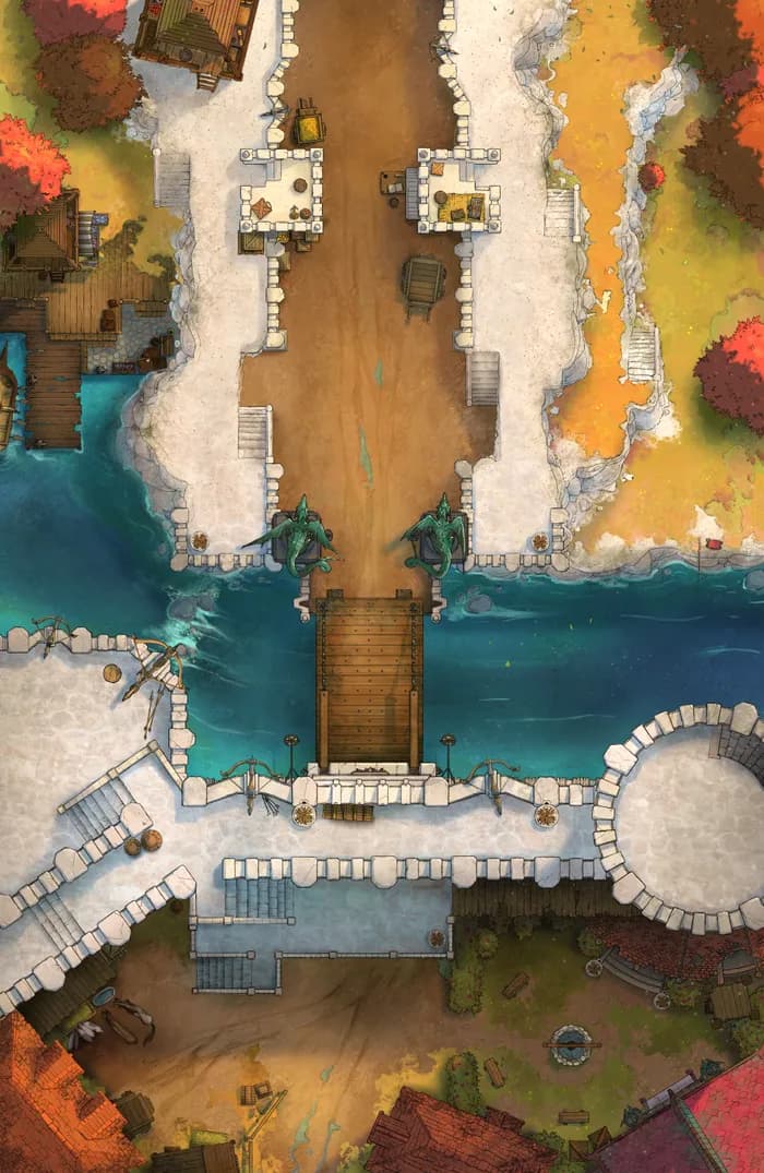 River Stronghold map, Autumn variant