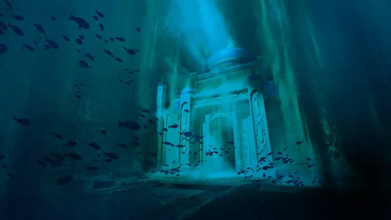 Tomb of Sand map, Underwater variant