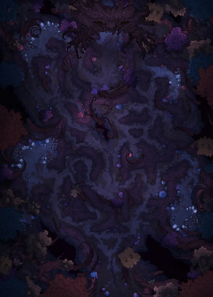 Haunted Hollow map, Dark variant
